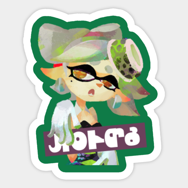 Splatfest Marie Splatoon Sticker Teepublic 4431